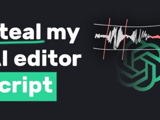Video editing automation with AI (Gemini + GPT4o) FREE Code + Installation Guide
