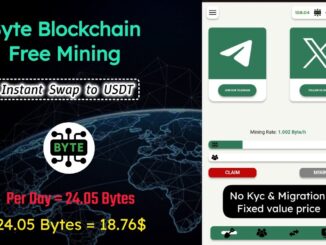 Byte Blockchain Free Mining App | How to register Byte Blockchain Mining App | Byte Blockchain |