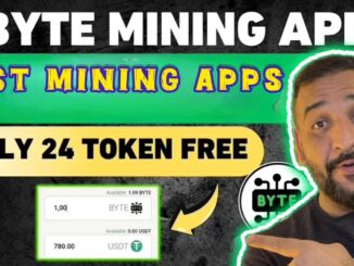 Byte Blockchain Mining App Full Guide | How to Withdraw & Swap Byte Tokens | Real or Fake ??