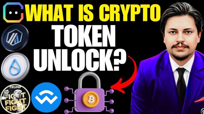 💥 Crypto Token Unlock Explained | Watch This Before Investing! 📉🛑 #Techwithshazi