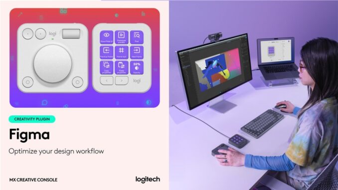Logitech adds new tools for photographs, video and product design to MX Creative Console