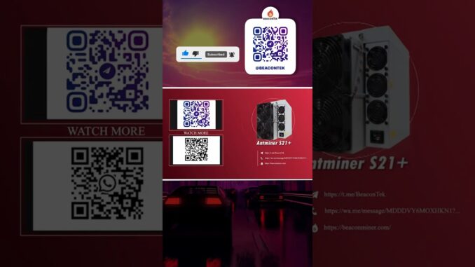 AntMiner S21+ Brief Introduction#btcminer #CryptoMining #MiningHardware #AntMiner #s21 #mining