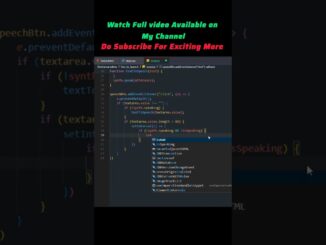 Create a Text-to-Speech App in JavaScript(Beginners Project) #coding #shots #subscribe #aivoice #ai