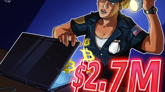 LAPD recovers $2.7M worth of Bitcoin miners stolen in airport LAPD recovers $2.7M worth of Bitcoin miners stolen in airport heist