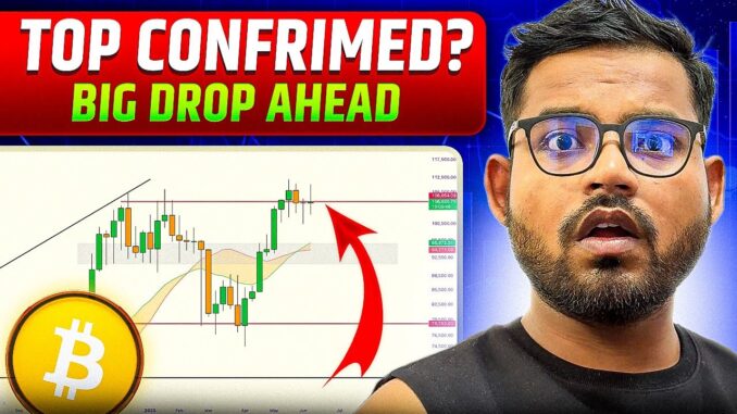 🚨CRYPTO BITCOIN TOP IS IN? $106K LEVEL BREAK AND THEN RALLY? EXPLAINED BITCOIN CURRENT CHART/LEVELS?