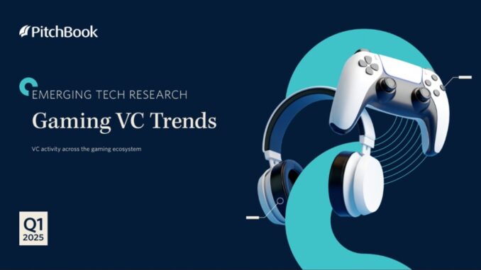 Gaming VC activity settles into a new normal in Q1 Gaming VC activity settles into a new normal in Q1 | Pitchbook