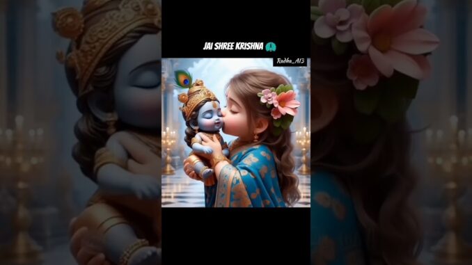Kanha 🦚 #shorts #ai #beginners