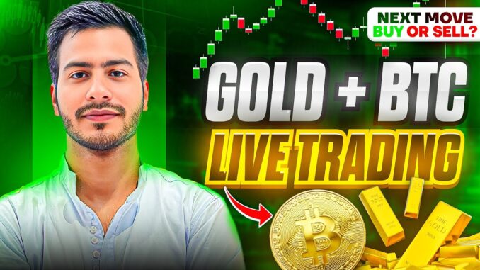 Live Crypto Trading | Bitcoin &  Gold | 3 JUNE  | #goldtrading #cryptotrading #bitcoin