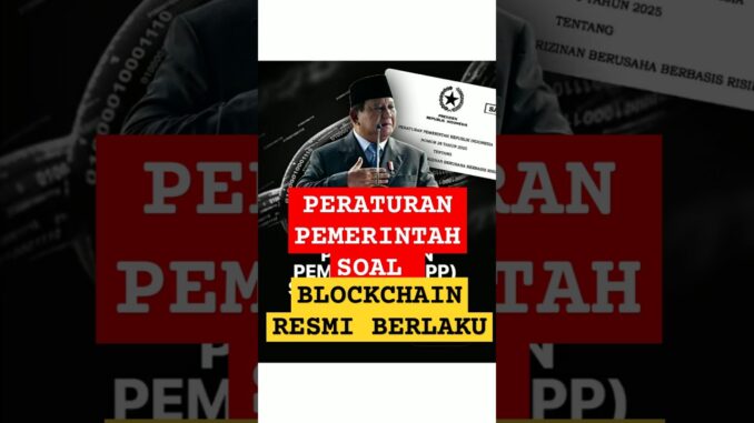 TOk..!! Resmi berlaku soal blockchain #shorts #cw #crypto #news #viral #blockchain #prabowo