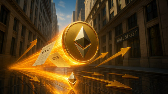Ethereum ETF inflows cross $2.3B in a week as demand Ethereum ETF inflows cross $2.3B in a week as demand intensifies