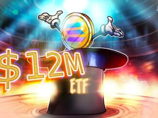 First US Solana Staking ETF Launches With $12M Inflows