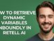 How to Retrieve Dynamic Variables Inboundly In Retell Ai - GUIDE!
