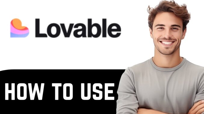 Lovable Tutorial for Beginners | How to Use Lovable AI to Build a No‑Code Web App