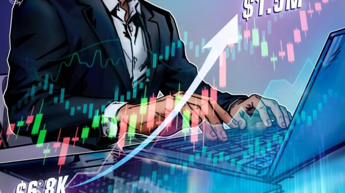 Small Crypto Trader Turns $6.8K Into $1.5M With High-Risk Strategy Small Crypto Trader Turns $6.8K Into $1.5M With High-Risk Strategy