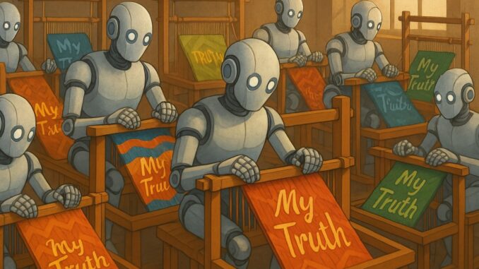 Weaving reality or warping it? The personalization trap in AI Weaving reality or warping it? The personalization trap in AI systems