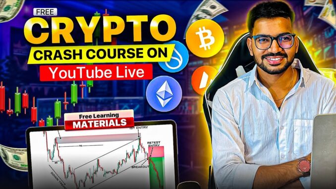Crypto Crash Course || Crypto Course For Beginners || Advanced Crypto Course #crypto #cryptocourse