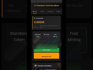 Earn TON Crypto Every Day | Mobile Mining Tutorial #crypto #toncoin #miner #btcmining #shorts #viral
