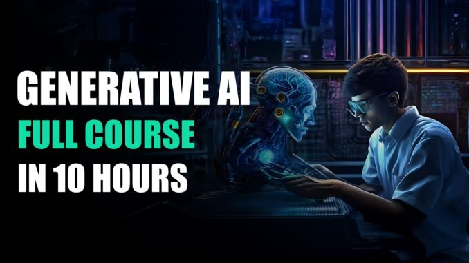 Generative AI Full Course (2025) | Generative AI Course For Beginners | Intellipaat