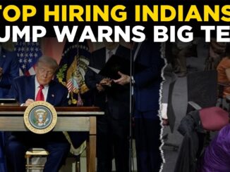 LIVE | Trump’s Shocking Threat to Google, Microsoft Over Hiring Indians | AI Summit LIVE In USA