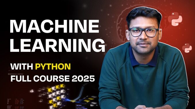 Machine Learning Full Course (2025) | Machine Learning Course For Beginners | Intellipaat