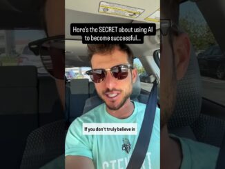 The SECRET to using AI to become SUCCESSFUL #chatgpt