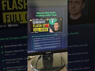 flash usdt for beginners #crypto #usdt #makemoney