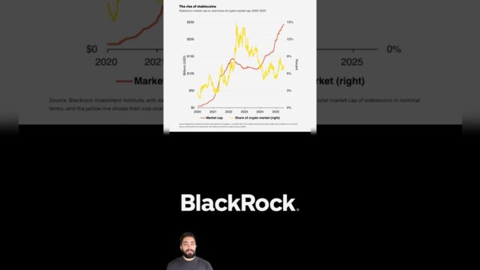 BLACKROCK: Stablecoins are here to stay…. #blackrock #news #cryptonews #stablecoin #btc #usnews