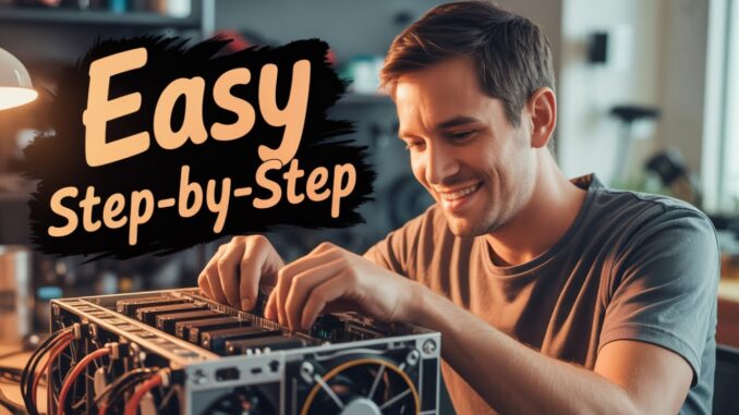 How To Build Your First Crypto Mining Rig Fast
