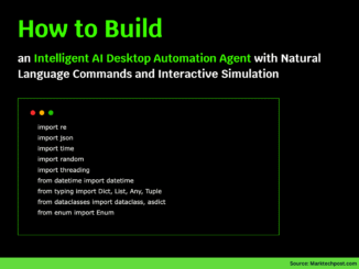 How to Build an Intelligent AI Desktop Automation Agent with Natural Language Commands and Interactive Simulation?