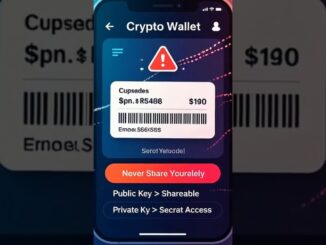 Public Key vs Private Key Explained in 30 Seconds | Crypto Made Simple