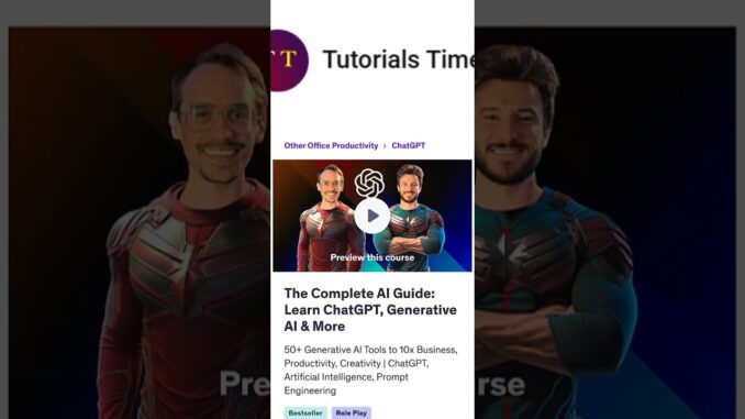 The Complete AI Guide: Learn ChatGPT, Generative AI & More