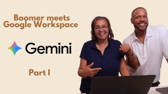 Boomer Meets Gemini AI: Google Workspace for Beginners (Part 1: What is AI & Why Now?)