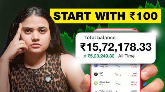 How To Invest in Crypto as A COMPLETE Beginner (2025 GUIDE)- Hindi