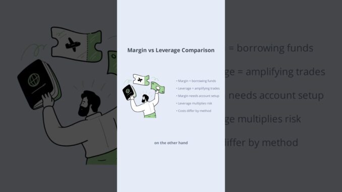 Margin Trading vs Leverage Explained Simply | Crypto Trading for Beginners #crypto #bitcoin #eth