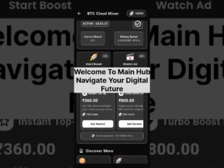 CryptoTech BTC Mining App