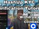 Hashup Free BTC + Crypto Faucet KYC Verification Tutorial