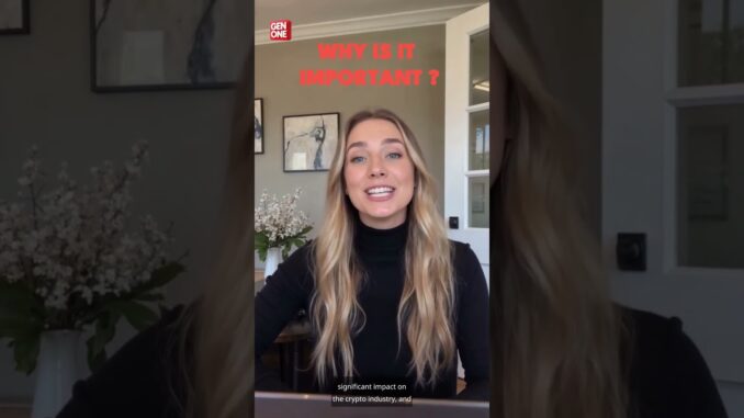 Hot Crypto News #GenOne #News #Crypto #ForYou