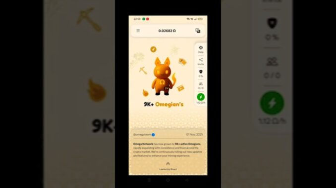 Omega network crypto coin - Omega Crypto Mobile mining app - Free Crypto on your Smartphone #omega