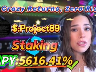 🧠 Solana staking for beginners — real Project89 mining with stable 5616.41% APY returns!