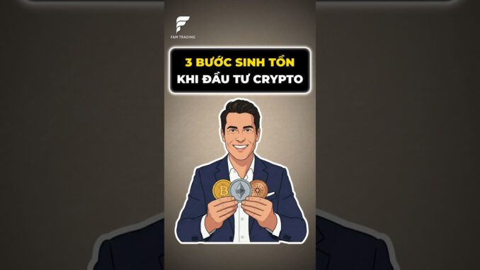 3 Bước sinh tồn khi đầu tư Crypto #trading #coin