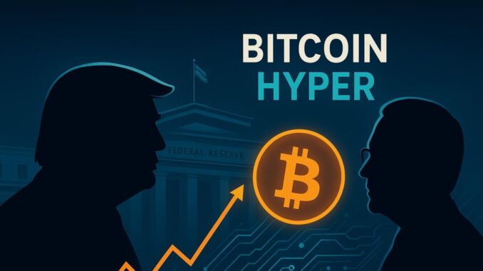 Trump hints at Kevin Hasset as the next Fed chair, fueling Bitcoin Hyper's $28.8M presale.