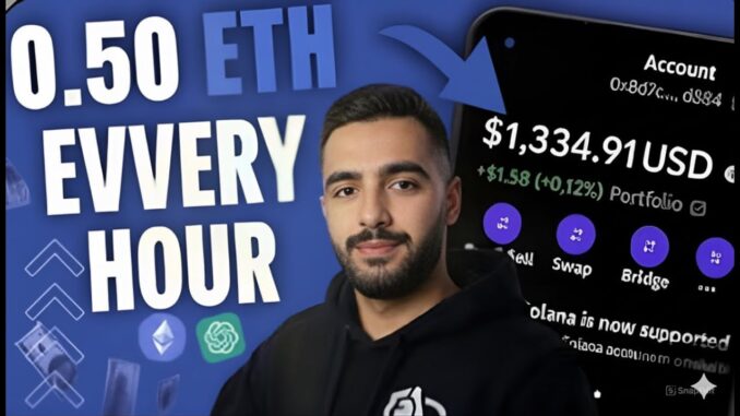 Ultimate Crypto Mining App 2025 Using ChatGPT - I Earned 0.5 ETH in 60 Minutes