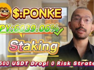 💵 Zero-risk Solana PONKE staking guide — even beginners can easily earn 6039.06% APY profits!
