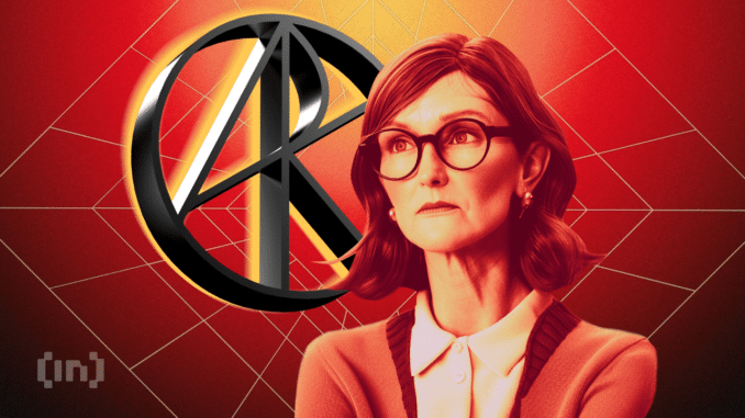 Cathie Wood Warns Gold Bubble After $9 Trillion Market Flush