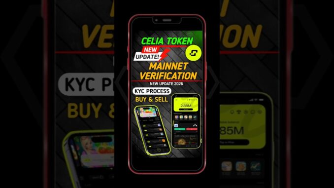Celia Mining App New Update | Mainnet Verification Problem Solved | #Tecnicalfact #shorts