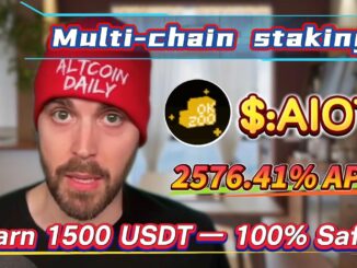 Earn 2576.41% Annual Yield with AIOT Staking! Simple, No-Risk Mining Guide