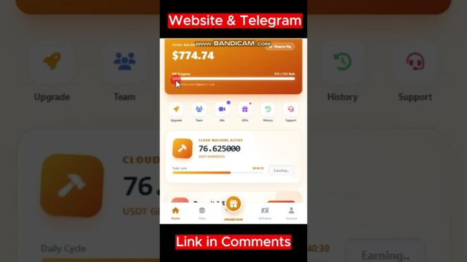 🔥 Free USDT Mining Site 2026 | New Legit USDT Mining Platform | Earn Crypto Daily 💰