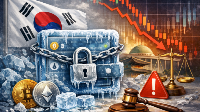 South Korea weighs preemptive crypto account freezes to curb market abuse