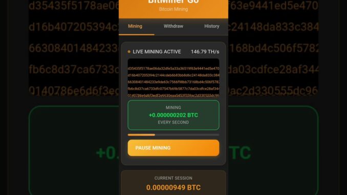 🚀 2026’s Fastest Bitcoin Mining App | Mine on Any Device! 💰