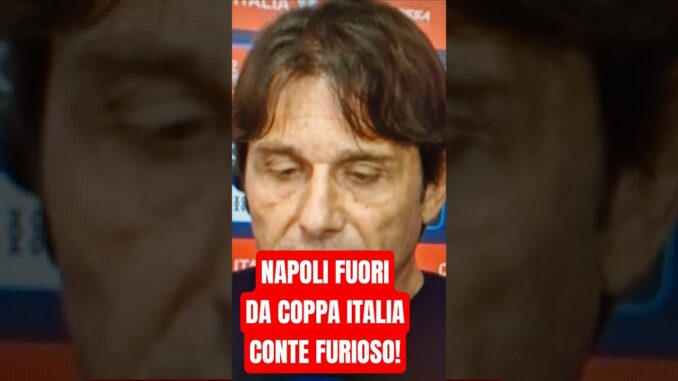 COPPA ITALIA COMO ELIMINA NAPOLI AI RIGORI! CONTE INFURIATO! #coppaitalia #news #fabregas #conte